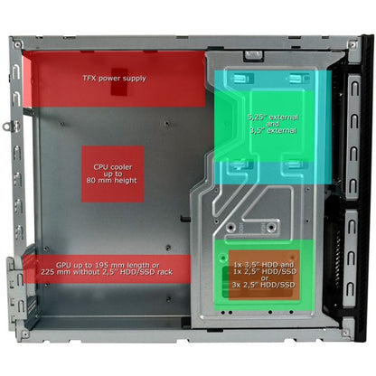 Carcasa para ordenador LC-Power LC-1406MB-400TFX