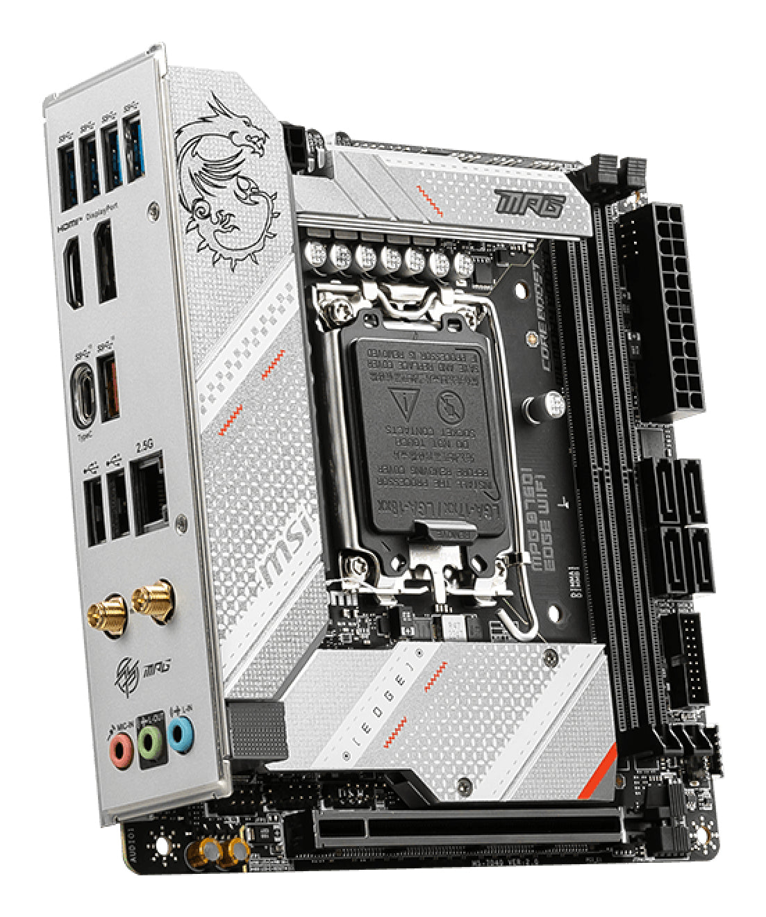 MSI MPG B760I EDGE WIFI motherboard