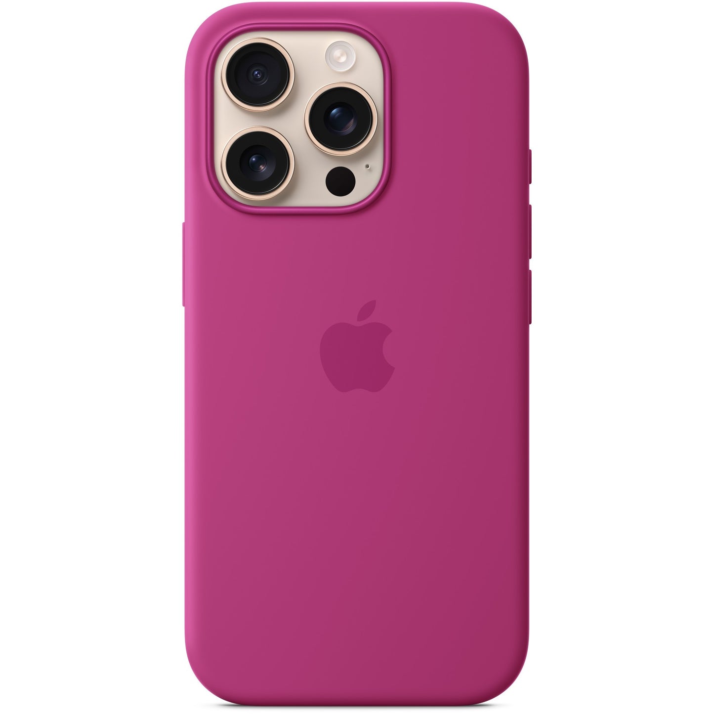 Apple iPhone 16 Pro Silicone Case with MagSafe - Fuchsia