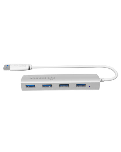 ICY BOX IB-AC6401 USB 3.2 Gen 1 (3.1 Gen 1) Type-A 5000 Mbit/s Silver