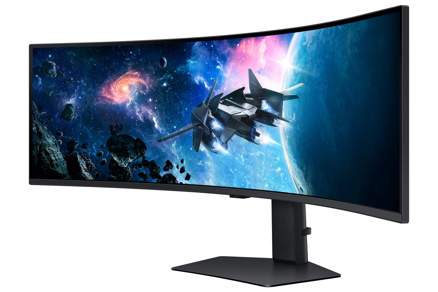 Samsung G95C computer monitor 124.5 cm (49") 5120 x 1440 pixels Dual QHD LED Black