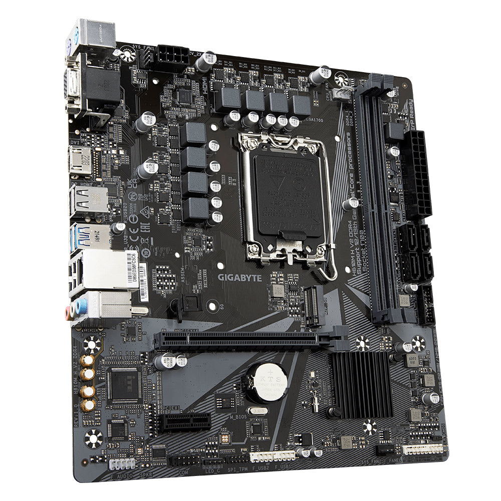 GIGABYTE H610M H V2 DDR4 motherboard