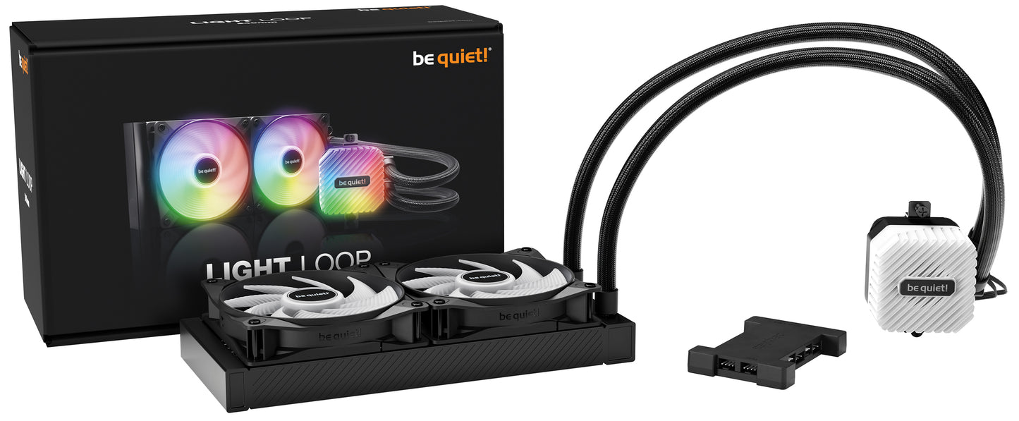 be quiet! LIGHT LOOP 240mm Black Processor All-in-one liquid cooler 12 cm 1 pc(s)