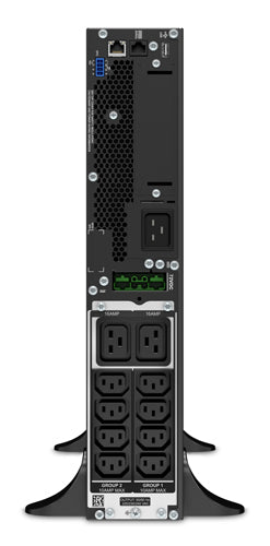 APC Smart-UPS On-Line, 2200VA, Tower, 230V, 8x C13+2x C19 IEC outlets, SmartSlot, Extended runtime, W/O rail kit