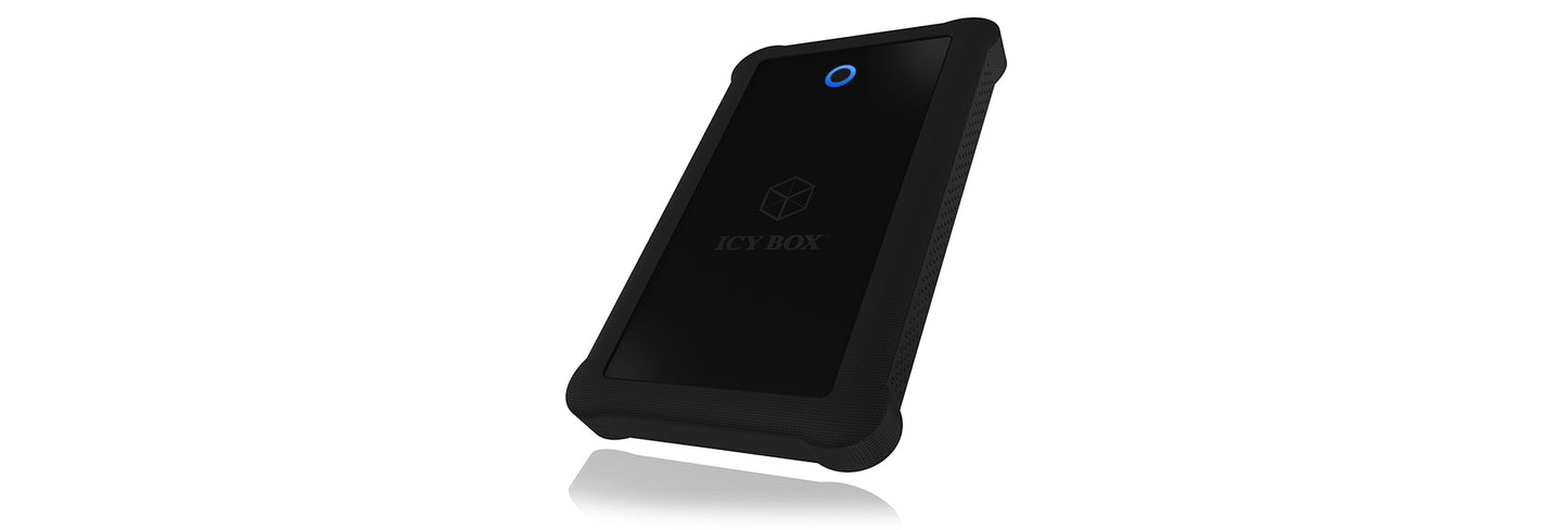 ICY BOX IB-233U3-B HDD/SSD enclosure Black 2.5"