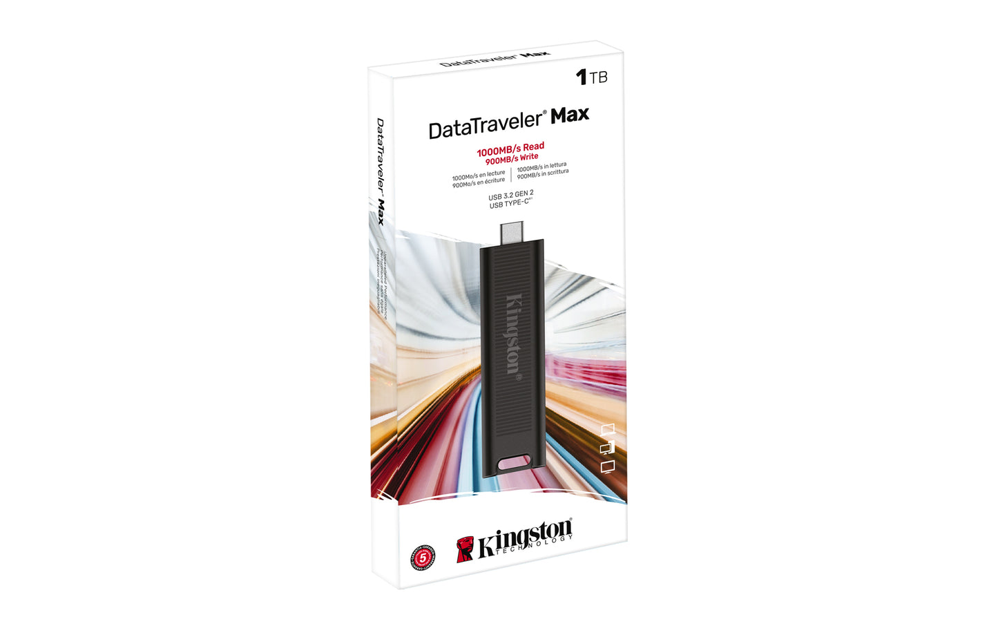 Kingston Technology DataTraveler 1TB Max 1000R/900W USB 3.2 Gen 2