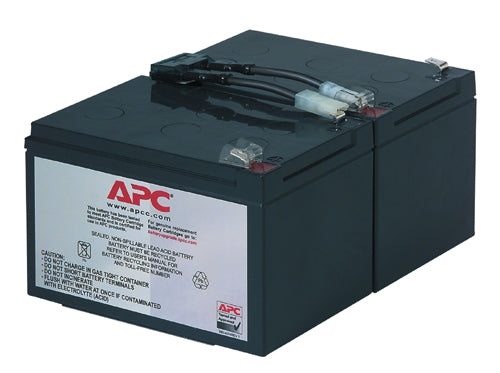 APC Replacement Battery Cartridge, VRLA battery, 11Ah, 12VDC, 2-year warranty