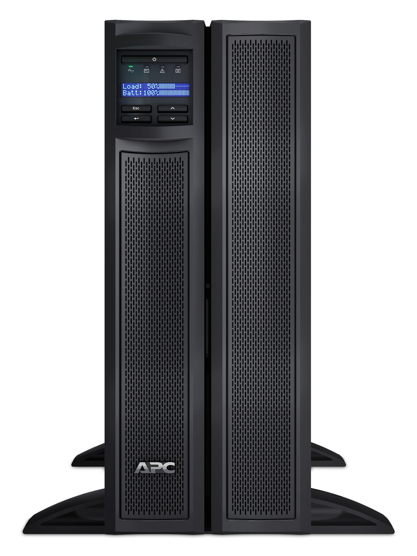 APC Smart-UPS X SMX3000HVNC - 3000VA, 8x C13 + 2x C19 outlet, USB, expandable runtime, short depth, NMC