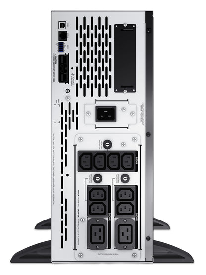 APC Smart-UPS X SMX3000HV - 3000VA, 8x C13 + 2x C19 outlet, USB, expandable runtime, short depth