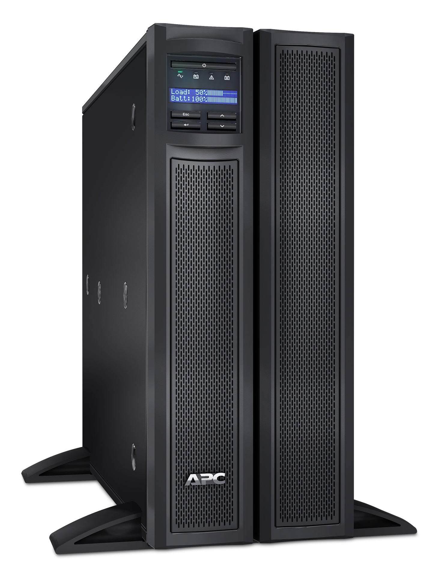 APC Smart-UPS X SMX3000HVNC - 3000VA, 8x C13 + 2x C19 outlet, USB, expandable runtime, short depth, NMC