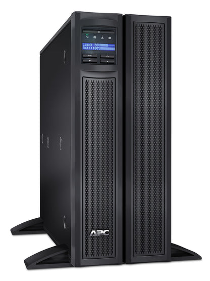 APC Smart-UPS X SMX3000HV - 3000VA, 8x C13 + 2x C19 outlet, USB, expandable runtime, short depth