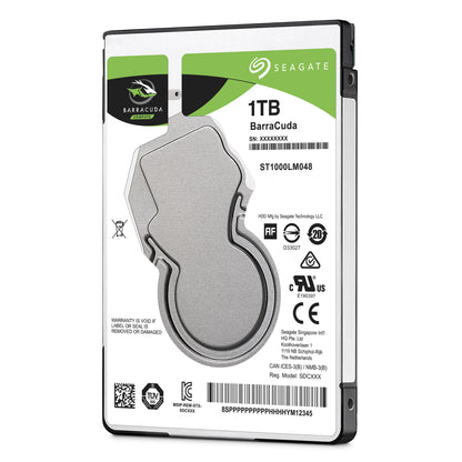 Seagate Barracuda 2.5" internal hard drive 1 TB 5400 RPM 128 MB 2.5" Serial ATA III