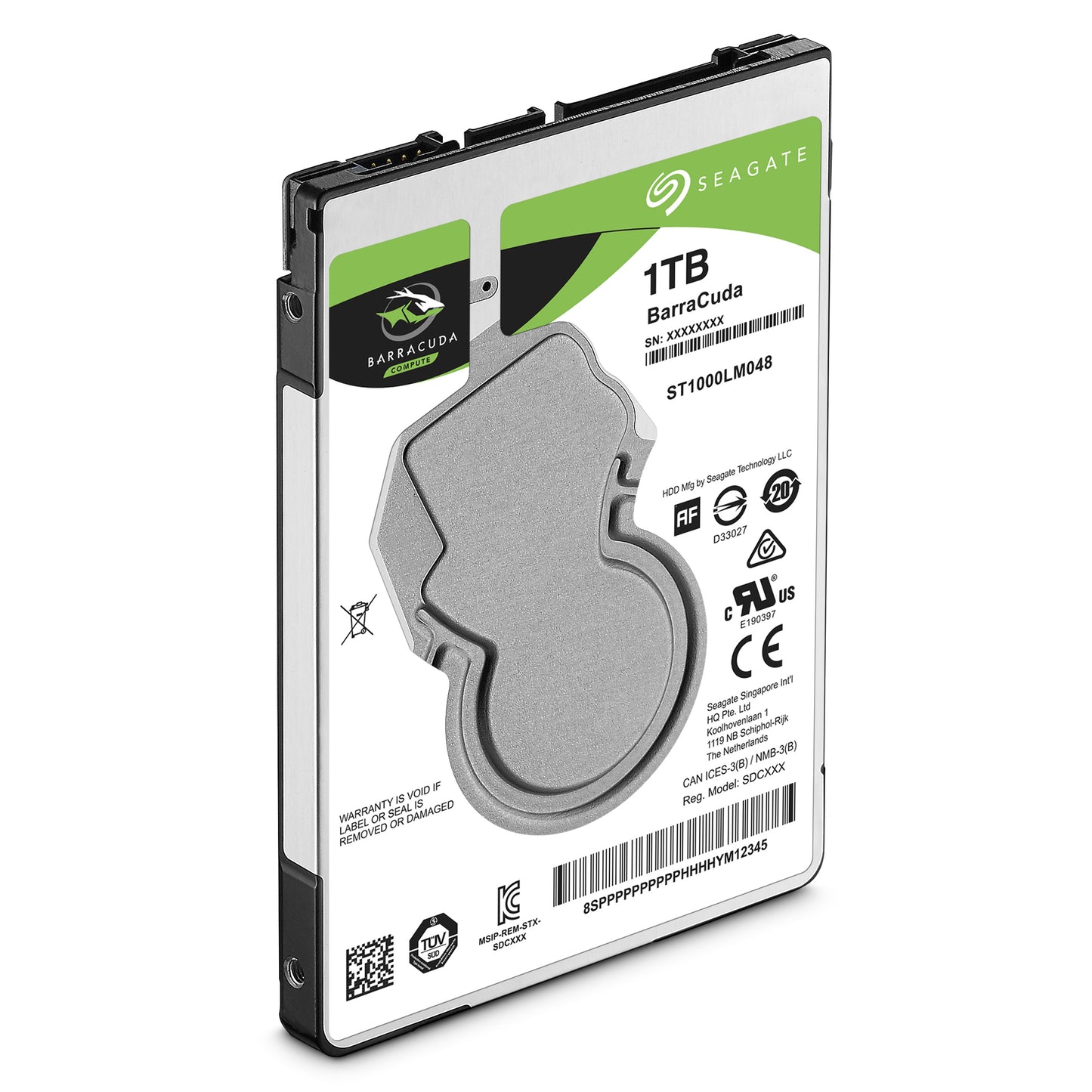 Seagate Barracuda 2.5" internal hard drive 1 TB 5400 RPM 128 MB 2.5" Serial ATA III