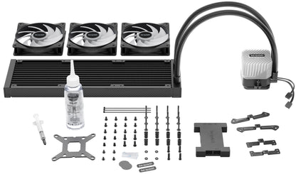 be quiet! LIGHT LOOP 360mm Black Processor All-in-one liquid cooler 12 cm 1 pc(s)