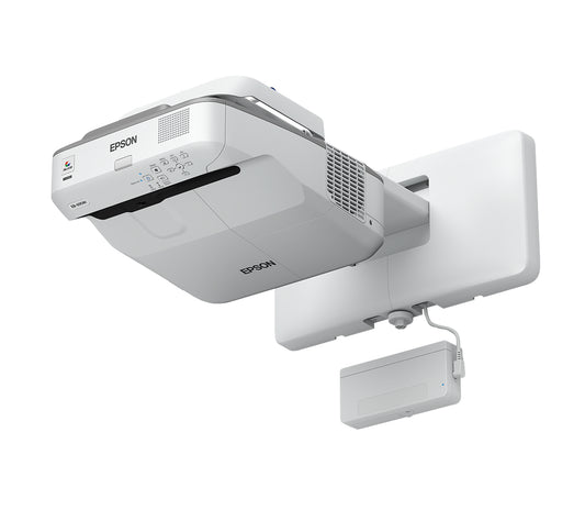 Epson EB-695Wi data projector Ultra short throw projector 3500 ANSI lumens 3LCD WXGA (1280x800) White, Grey