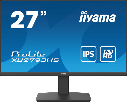 iiyama ProLite XU2793HS-B6 computer monitor 68.6 cm (27") 1920 x 1080 pixels Full HD LED Black