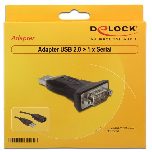 DeLOCK USB2.0 to serial Adapter