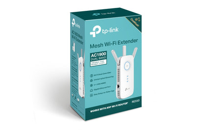 TP-Link RE550 network extender Network transmitter & receiver White 10, 100, 1000 Mbit/s