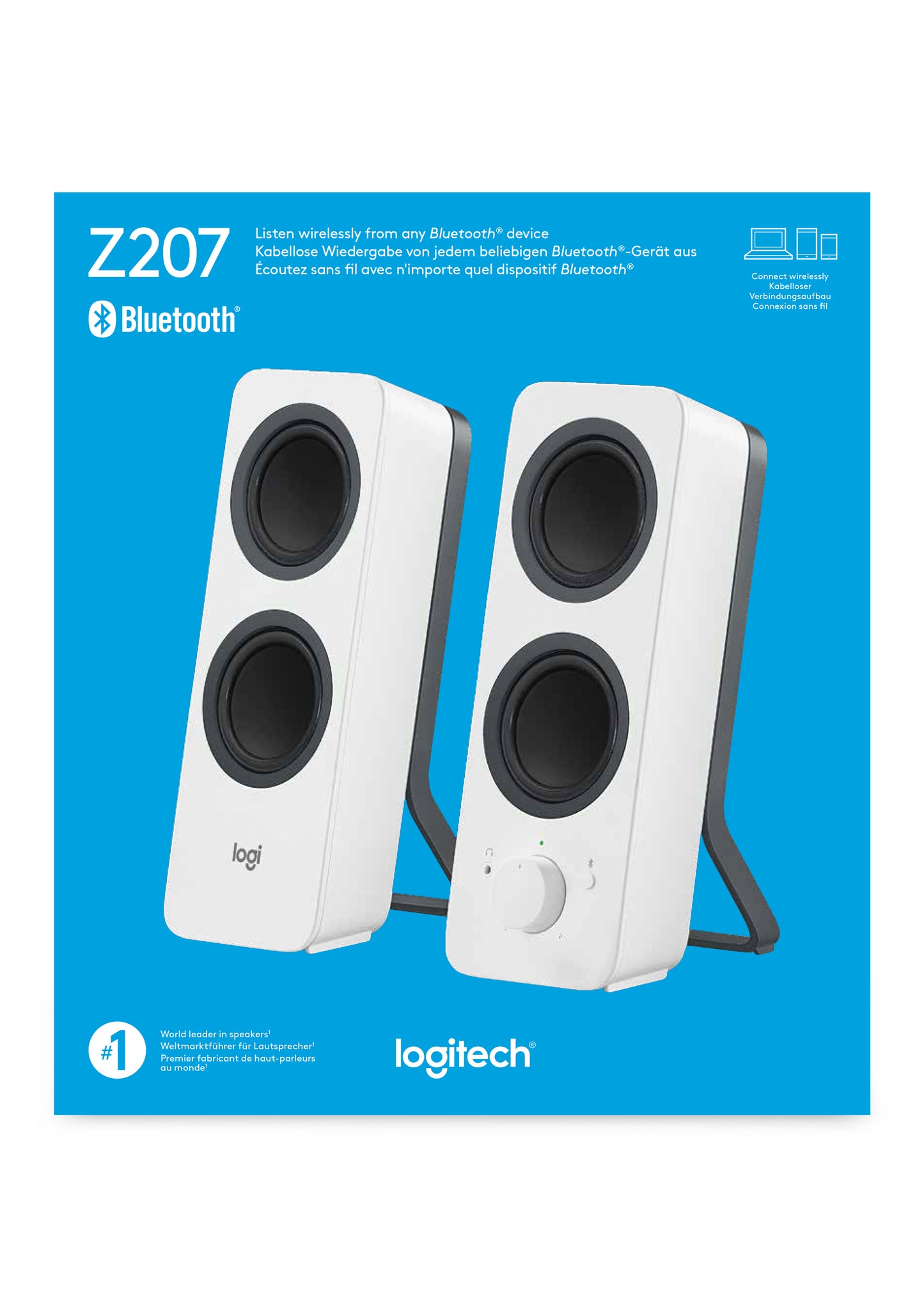 Logitech Z207 Bluetooth Computer Speakers