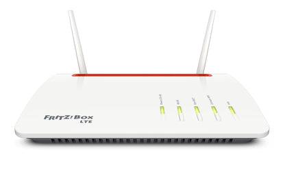 FRITZ!Box 6890 LTE wireless router Gigabit Ethernet Dual-band (2.4 GHz / 5 GHz) 4G Black, Red, White