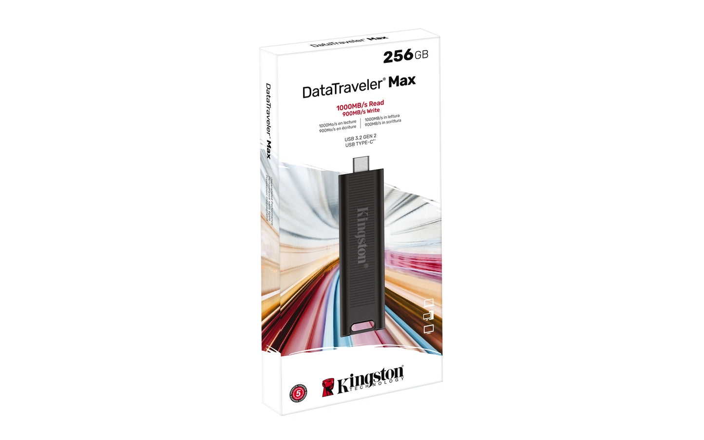 Kingston Technology DataTraveler 256GB Max 1000R/900W USB 3.2 Gen 2