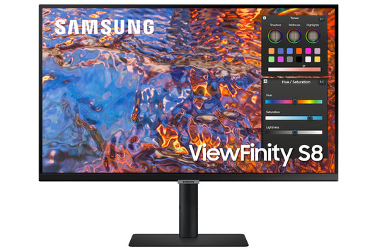 Samsung S80PB LED display 68.6 cm (27") 3840 x 2160 pixels 4K Ultra HD Black