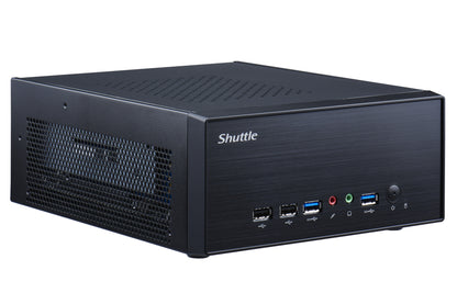 Shuttle XPС slim XPC slim Barebone XH610G2 - S1700, Intel H610, 1xDP, 2xHDMI, 2 PCIe Slots (1x 16X & 1x X1), 2x Intel LAN (1G + 2.5G), 8x USB, 1x 2.5", 3x M.2, 24/7 permanent operation