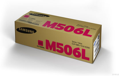 Samsung CLT-M506L High Yield Magenta Original Toner Cartridge