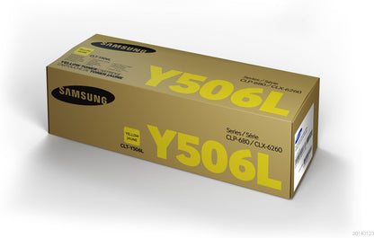 Samsung CLT-Y506L High Yield Yellow Original Toner Cartridge