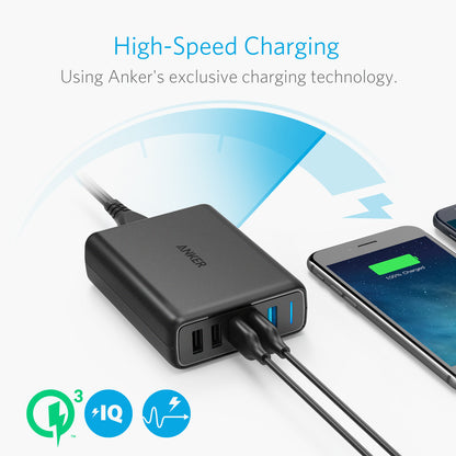 Anker PowerPort Speed 5 Universal Black AC Indoor