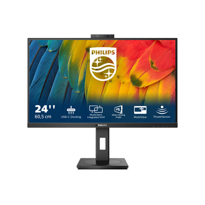 Philips 5000 series 24B1U5301H/00 LED display 60.5 cm (23.8") 1920 x 1080 pixels Full HD LCD Black