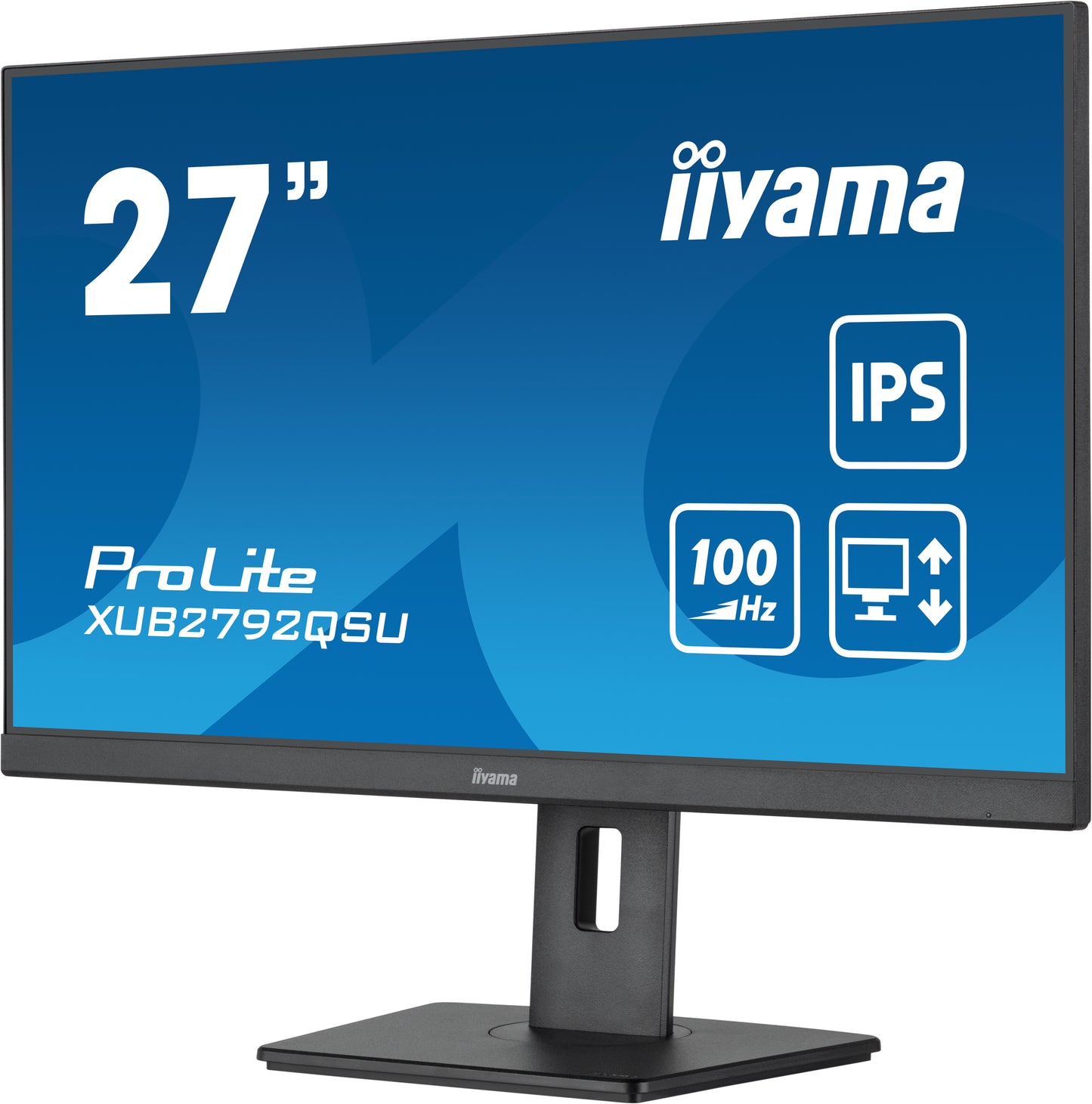 iiyama ProLite XUB2792QSU-B6 computer monitor 68.6 cm (27") 2560 x 1440 pixels Full HD LED Black