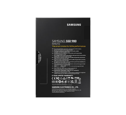 Samsung 980 500 GB M.2 PCI Express 3.0 NVMe V-NAND