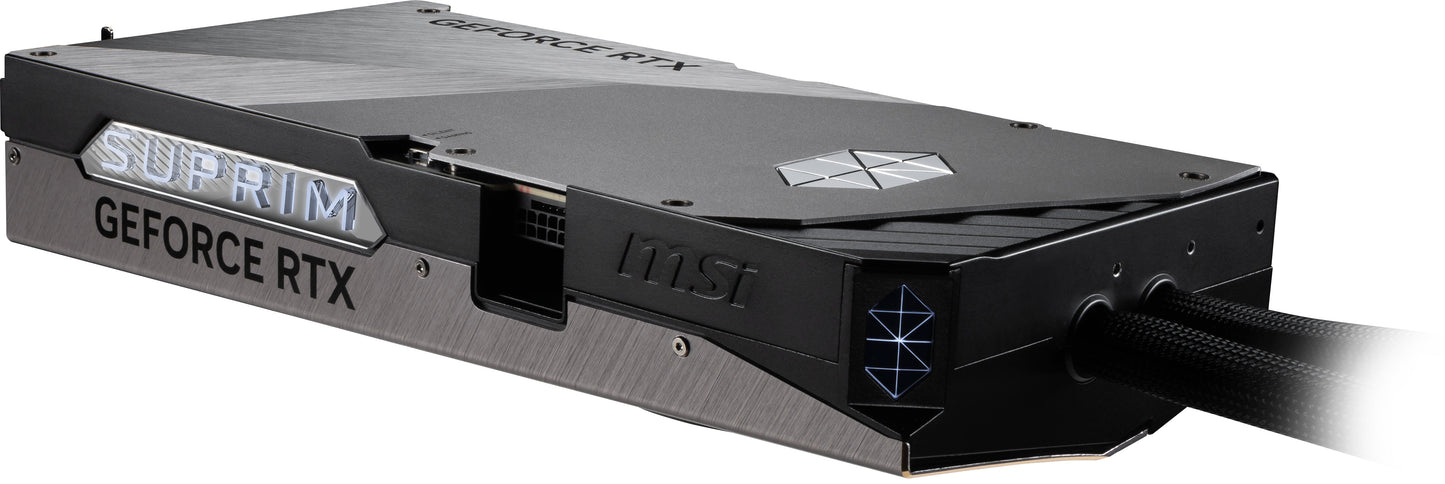 MSI SUPRIM GEFORCE RTX 5090 32G LIQUID SOC graphics card
