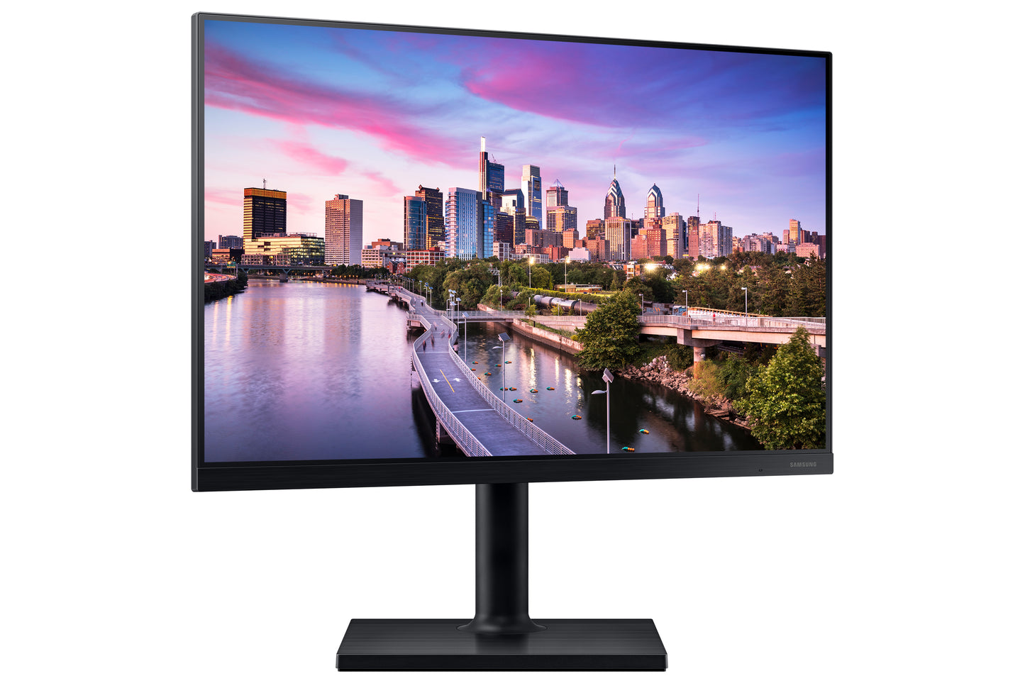 Samsung T45F computer monitor 61 cm (24") 1920 x 1200 pixels WUXGA LCD Black