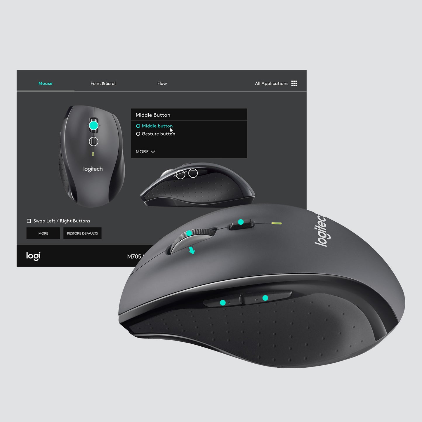 Logitech Marathon Mouse M705