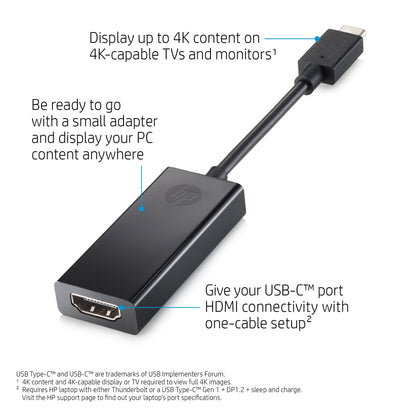 HP USB-C to HDMI 2.0