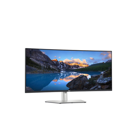 DELL UltraSharp U3824DW LED display 95.2 cm (37.5") 3840 x 1600 pixels Wide Quad HD+ LCD Black, Silver