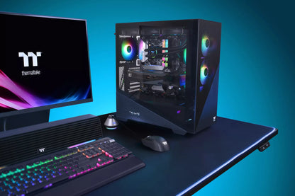 Thermaltake Divider 370 TG ARGB Black