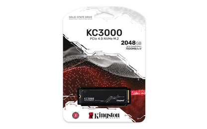 Kingston Technology 2048G KC3000 M.2 2280 NVMe SSD