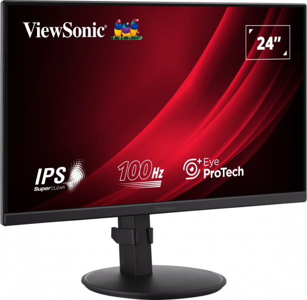 Viewsonic VG2408A-MHD computer monitor 61 cm (24") 1920 x 1080 pixels Full HD LED Black