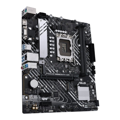 ASUS 1700 PRIME B660M-K D4 M-ATX Intel B660 LGA 1700 micro ATX