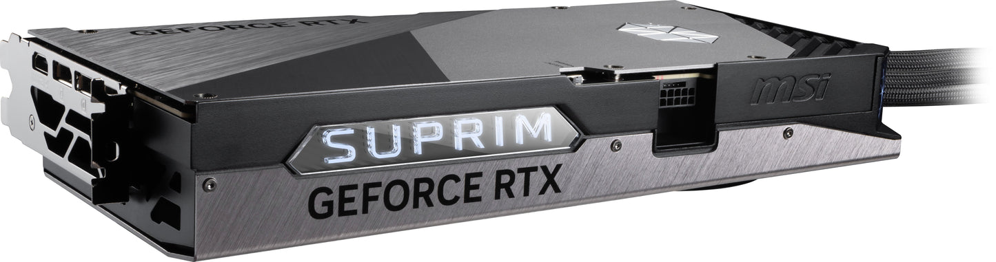 MSI SUPRIM GEFORCE RTX 5090 32G LIQUID SOC graphics card