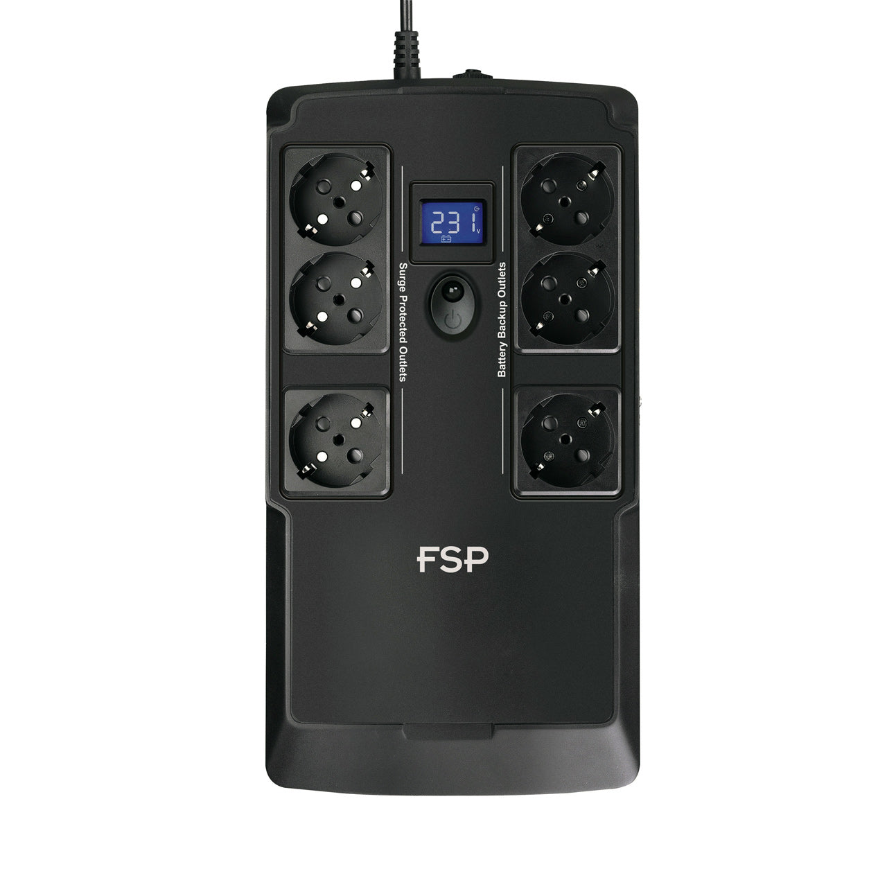 FSP NanoFit 600 uninterruptible power supply (UPS) Standby (Offline) 0.6 kVA 360 W 6 AC outlet(s)