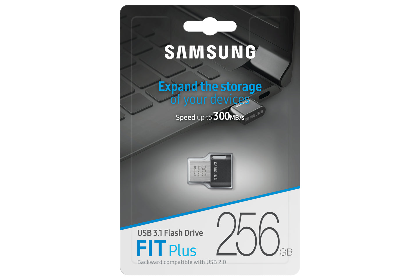 Samsung MUF-256AB USB flash drive 256 GB USB Type-A 3.2 Gen 1 (3.1 Gen 1) Grey, Silver