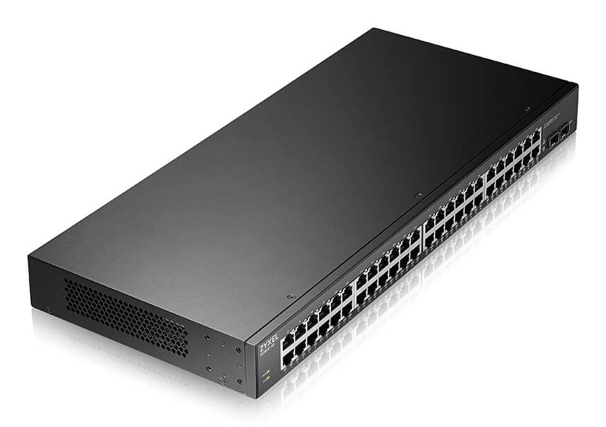 Zyxel GS1900-48HPv2 Managed L2 Gigabit Ethernet (10/100/1000) Power over Ethernet (PoE) Black