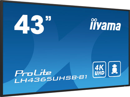iiyama LH4365UHSB-B1 Signage Display - TECHDIRECT iiyama -  Ireland - Carlow - Dublin - Cork