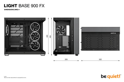 be quiet! LIGHT BASE 900 FX Black Full Tower