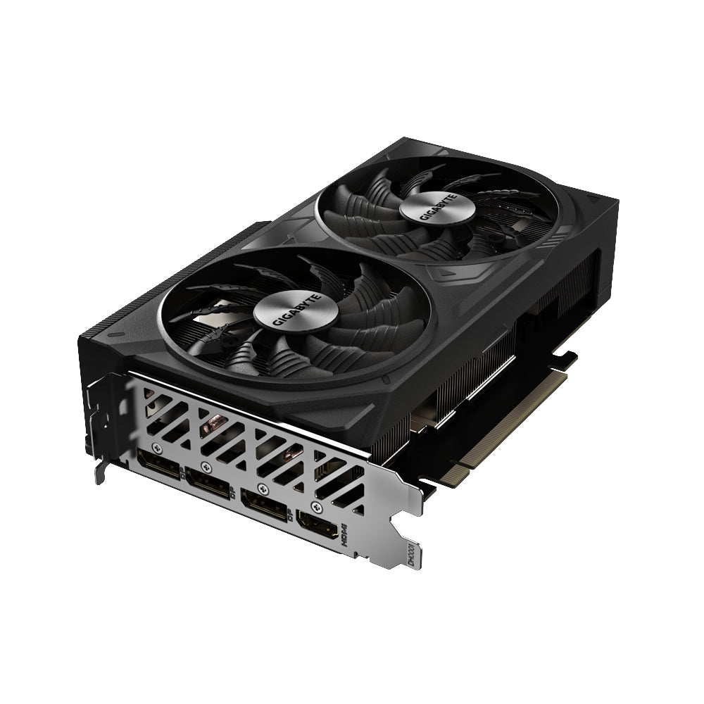 GIGABYTE GeForce RTX 4070 WINDFORCE 2X OC V2 12G Graphics Card - 12GB GDDR6, 192bit, PCI-E 4.0, 2490MHz Core Clock, 3 x DisplayPort 1.4a, 1 x HDMI 2.1a, NVIDIA DLSS 3, GV-N4070WF2OCV2-12GD