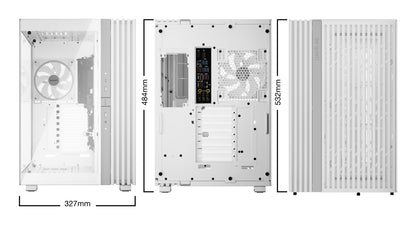 be quiet! LIGHT BASE 900 FX White Full Tower